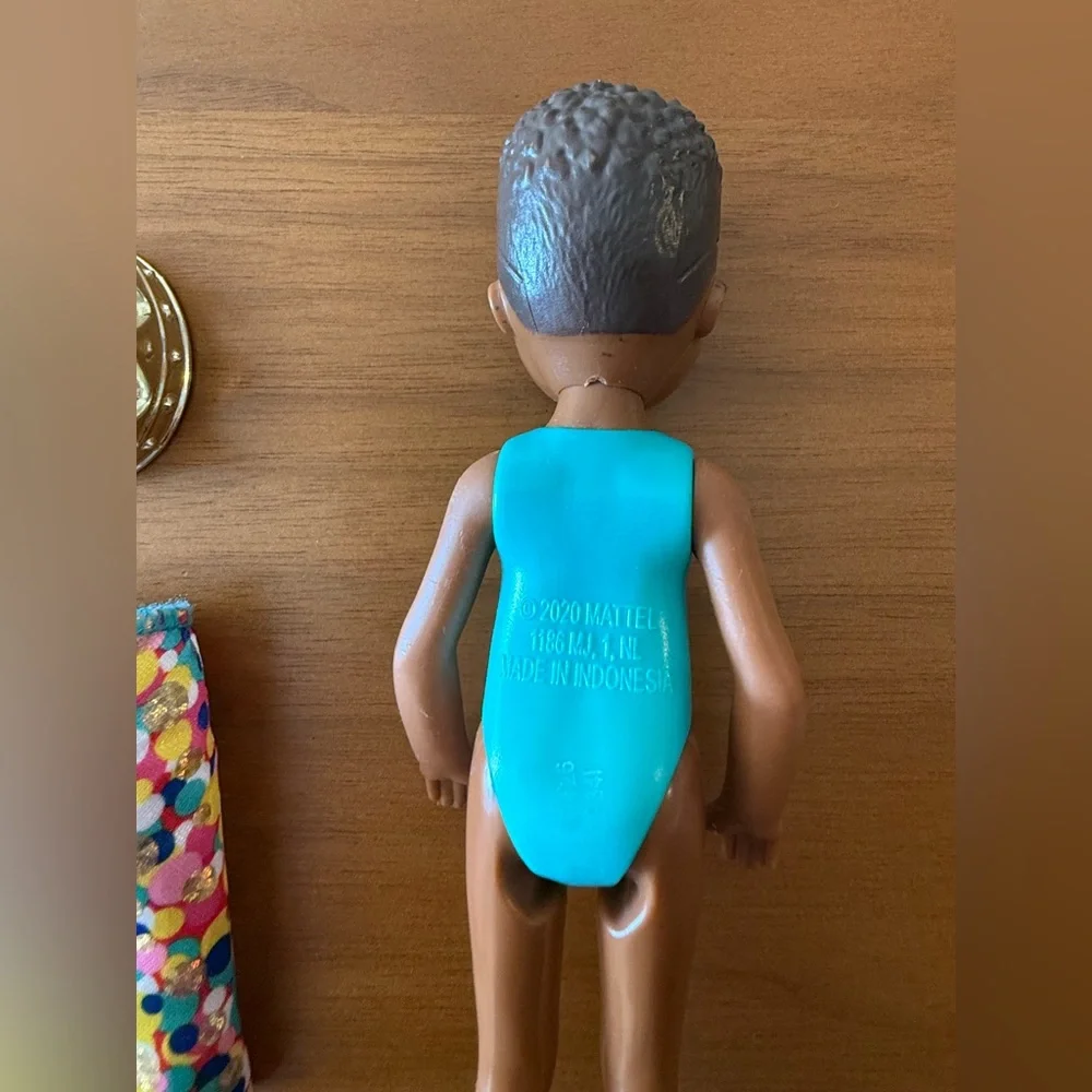Barbie Chelsea Surprise Party Color Reveal Boy Doll with CROWN SHOES BALLOON